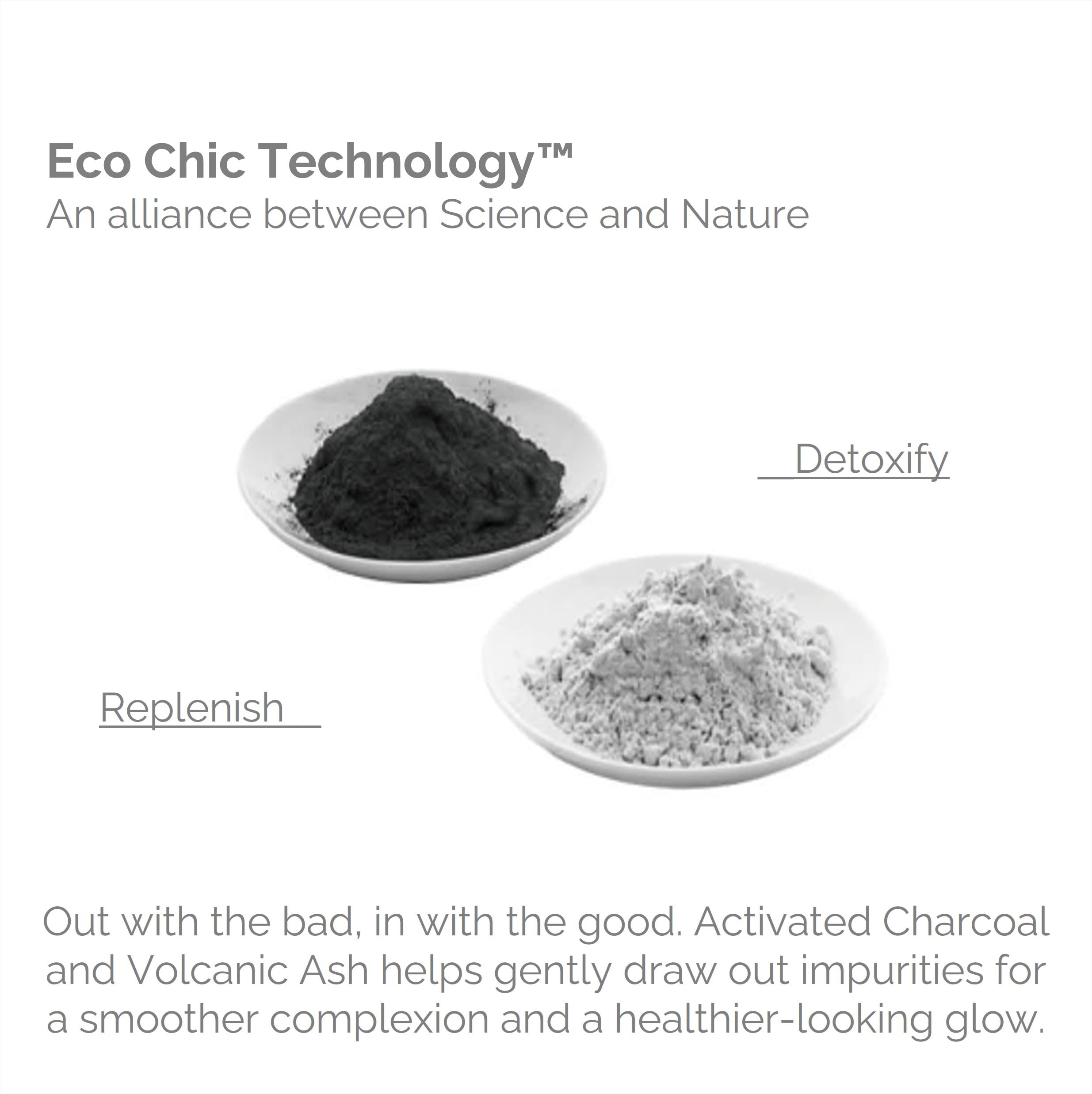 Texture onctueuse de la crème visage GIOVANNI D:TOX pour soin quotidien.