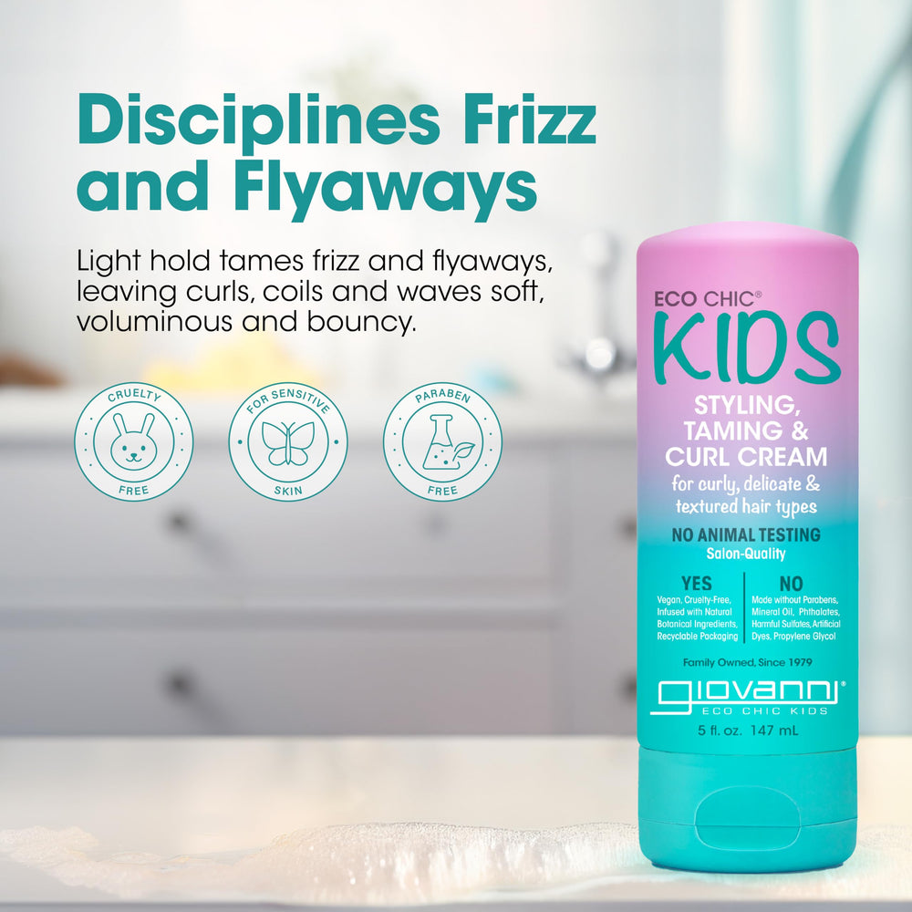 Giovanni Eco Chic KIDs crème-apres-coiffage: fini lisse et naturel