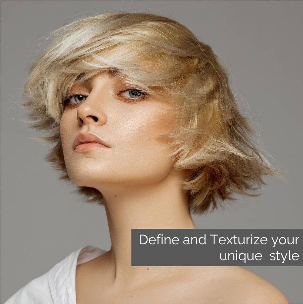 Finition ferme obtenue avec le Styling Glue Eco Chic sur cheveux