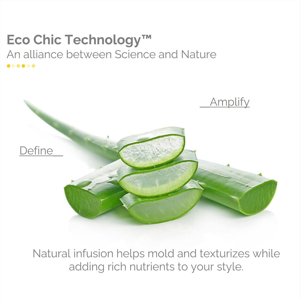 Coiffage précis réalisé avec le Gel coiffant Eco Chic de GIOVANNI