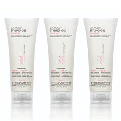 GIOVANNI LA Hold Styling Gel – mains appliquant le gel pour une coiffure sans effort