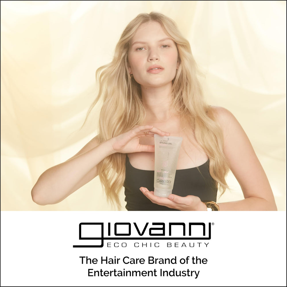 Emballage écologique de GIOVANNI More Body Hair Thickener, pratique et recyclable.