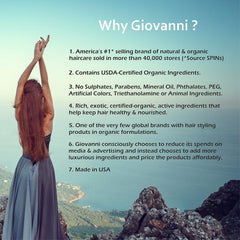 GIOVANNI Mousse Air-Turbo Charged: compatible avec les colorations et protège la couleur.