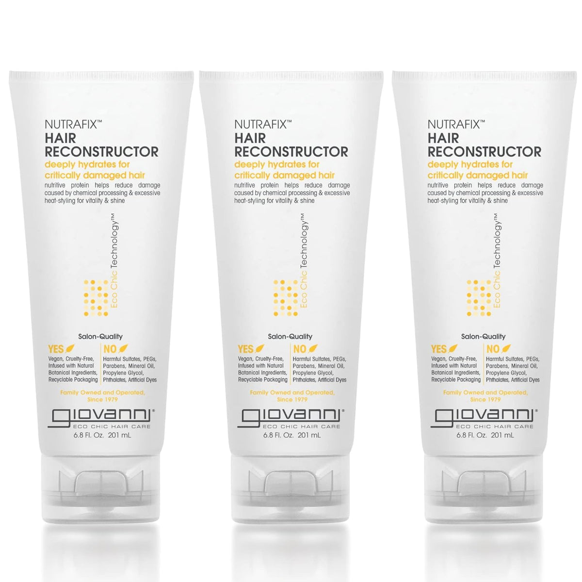 GIOVANNI Nutrafix Masque cheveux nourrissant répare les dommages en profondeur.