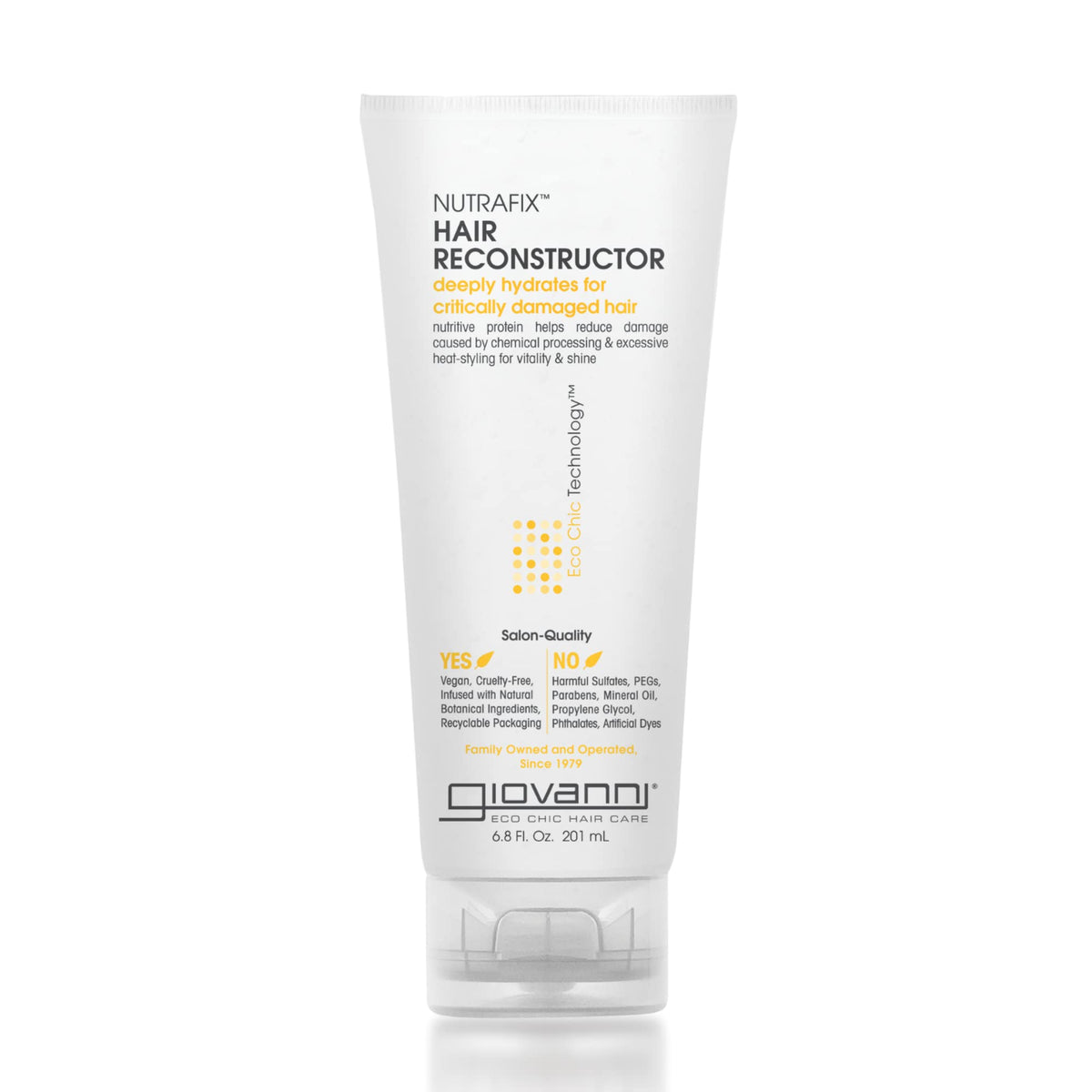 GIOVANNI Nutrafix Masque Nourrissant pour cheveux abîmés, soin en profondeur