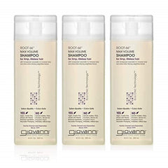 GIOVANNI Root 66 Max Volume Shampoing – bouteille élégante apportant du volume pour cheveux fins
