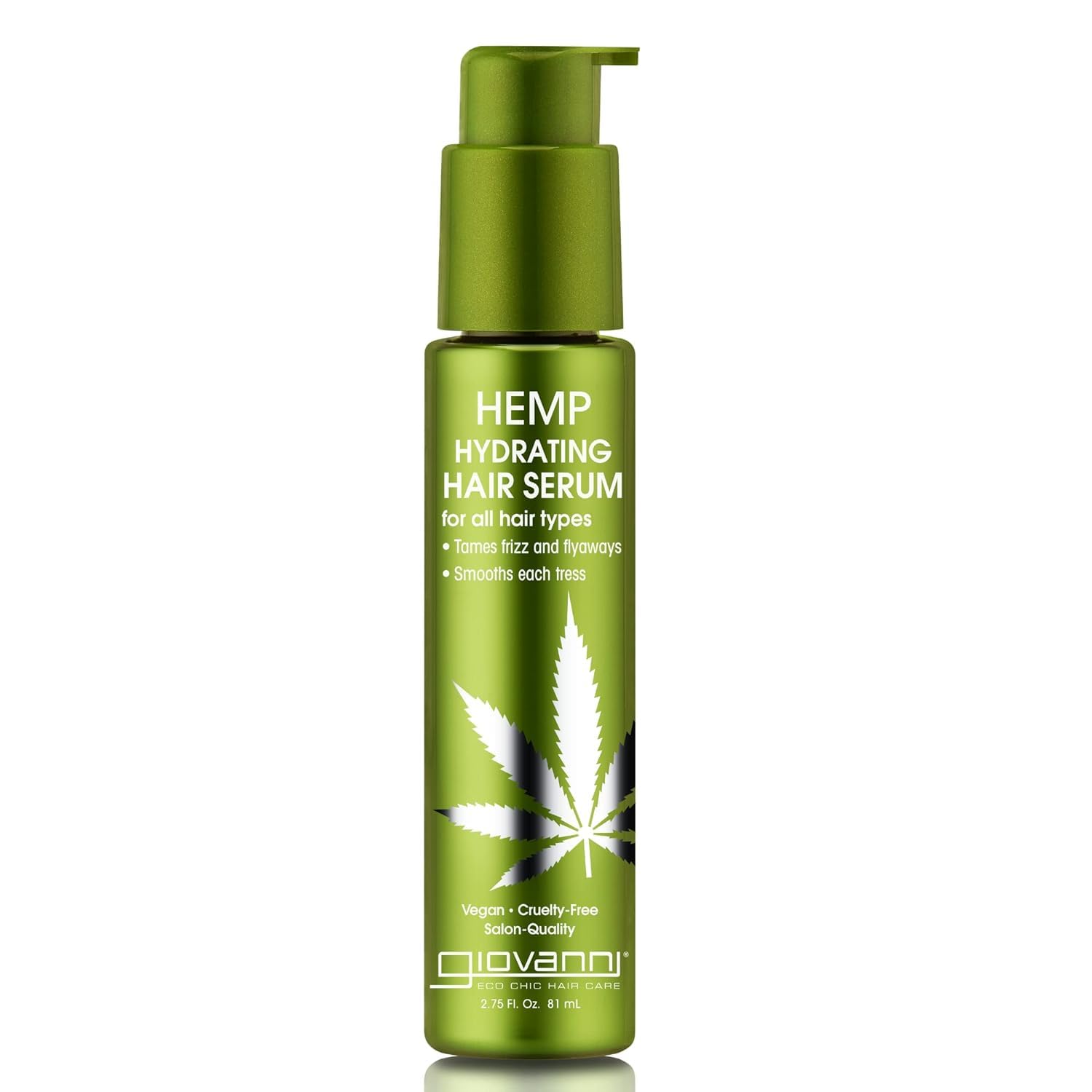 Sérum Giovanni au chanvre, flacon élégant pour hydratation en profondeur