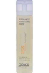Bouteille Shampoing Bio 50/50 de Giovanni, équilibre cuir chevelu et cheveux.
