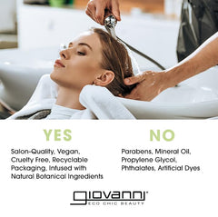 GIOVANNI Smooth As Silk detangling spray on hair for detangling and shine