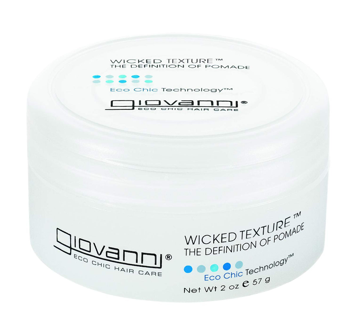 GIOVANNI Wicked Texture Pomade offre séparation nette et texture durable pour tous types de coiffures.
