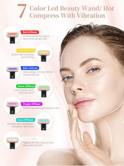 Gipider lumière rouge visage ciblant le contour des yeux.