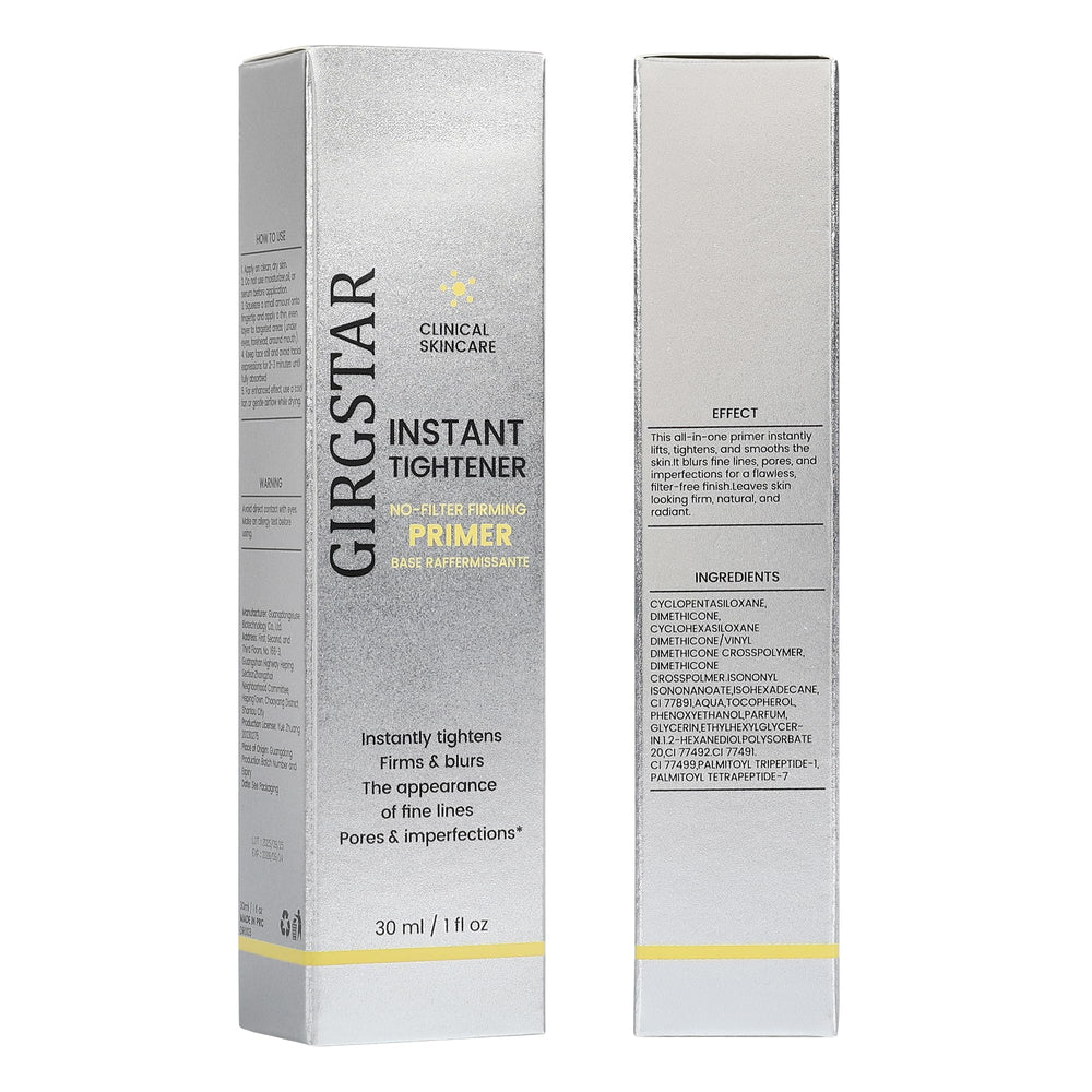 Girgstar Primer visage, sensation rafraîchissante avant maquillage.
