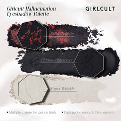 GIRLCULT Application précise quad pinceau montre texture soyeuse