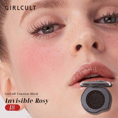 GIRLCULT fard crème-poudre application facile, estompage fluide avec pinceau ou doigts.