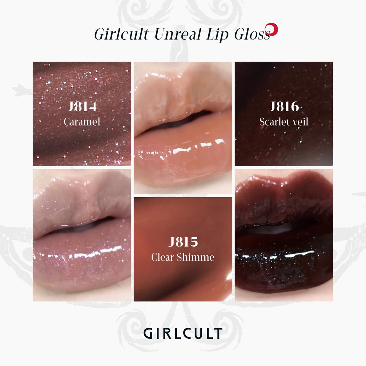 GIRLCULT Glass Shine Lip Gloss convient pour un look quotidien sans effort.