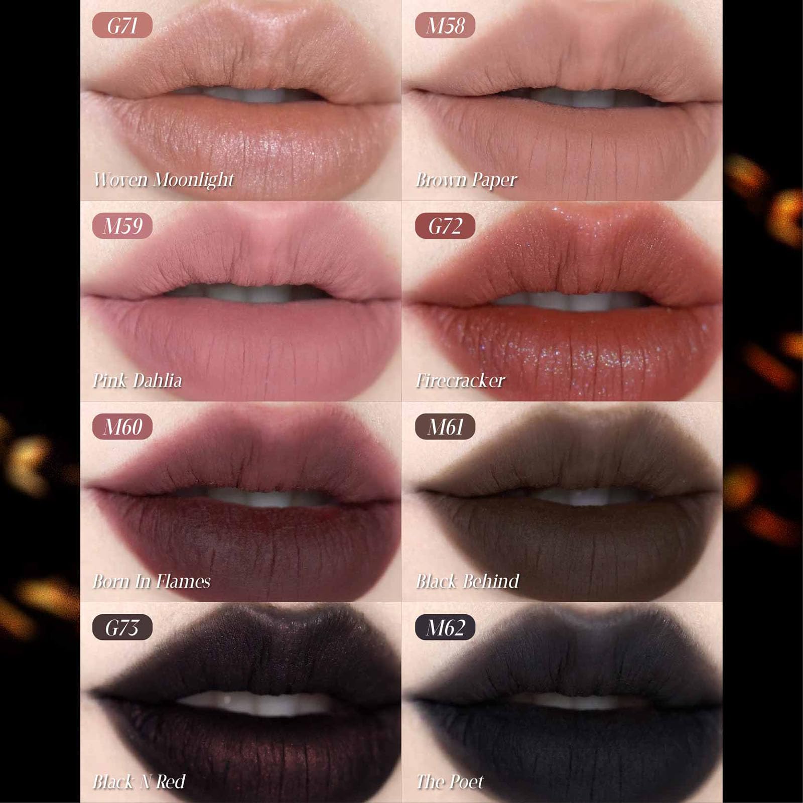 GIRLCULT Matte Lip Stain suits day-to-night looks.