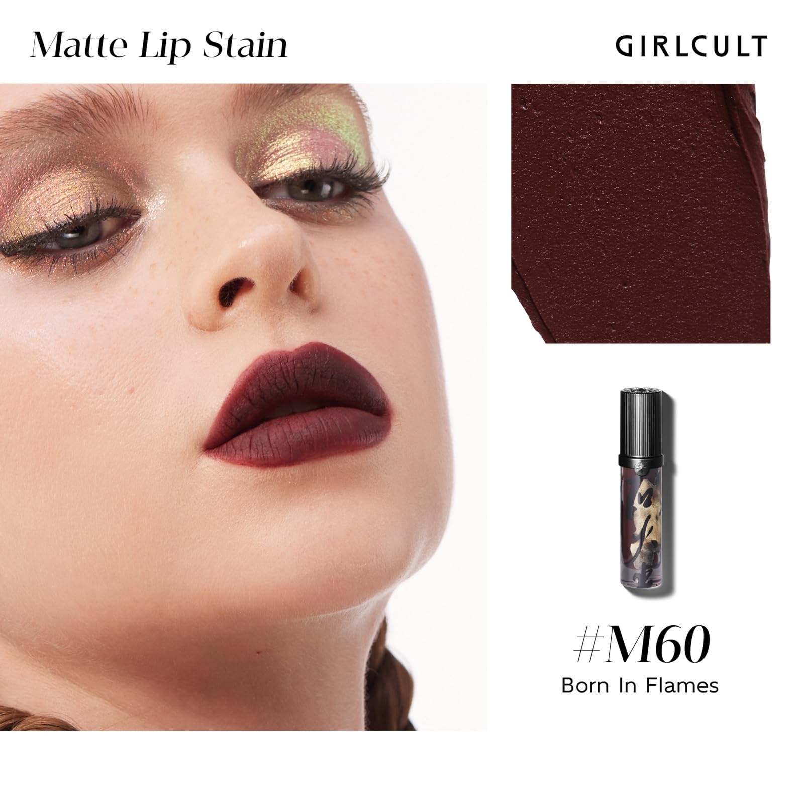 GIRLCULT miroir de poche, accessoire élégant pour retouches.