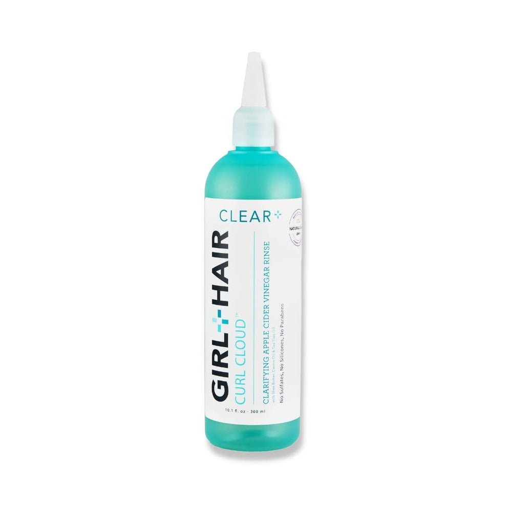 GIRL+HAIR CLEAR+ bouteille vinaigre de pomme, brillance et propreté du cuir chevelu