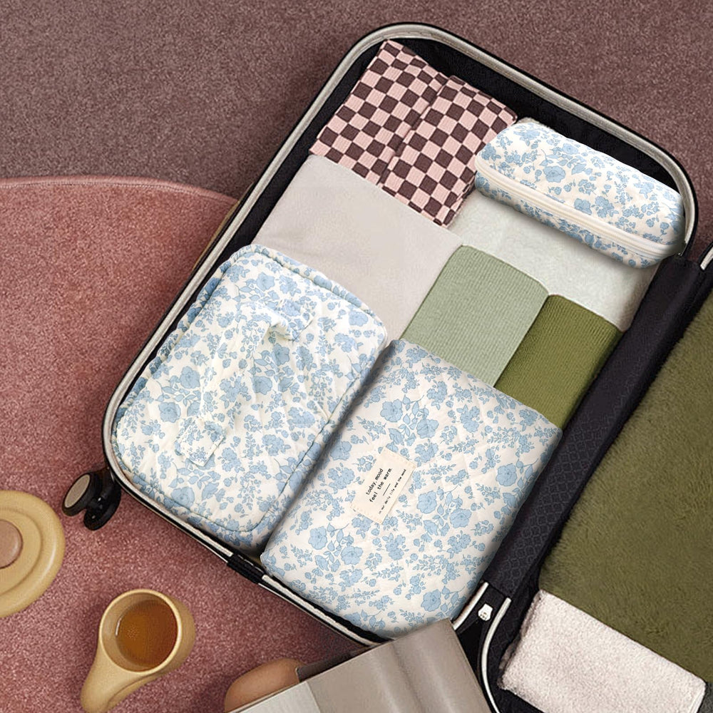 GISMTR lot de 3 trousses, organisation pratique pour maquillage et accessoires.