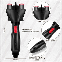 Gisafai braideuse automatique attachée en haut pour torsades facilitées.