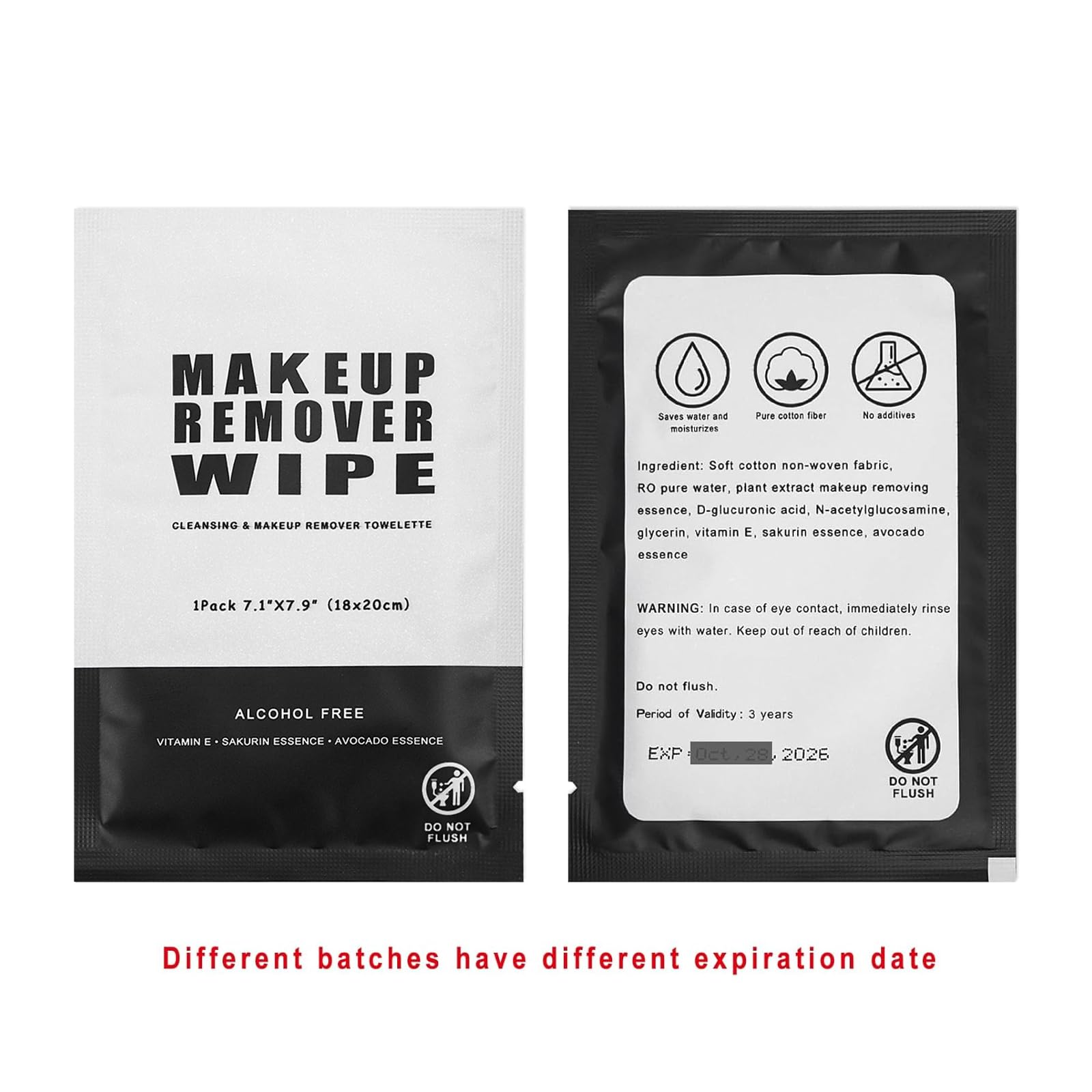 Démaquillage rapide et sans résidu avec les lingettes Gisdo pour le visage.