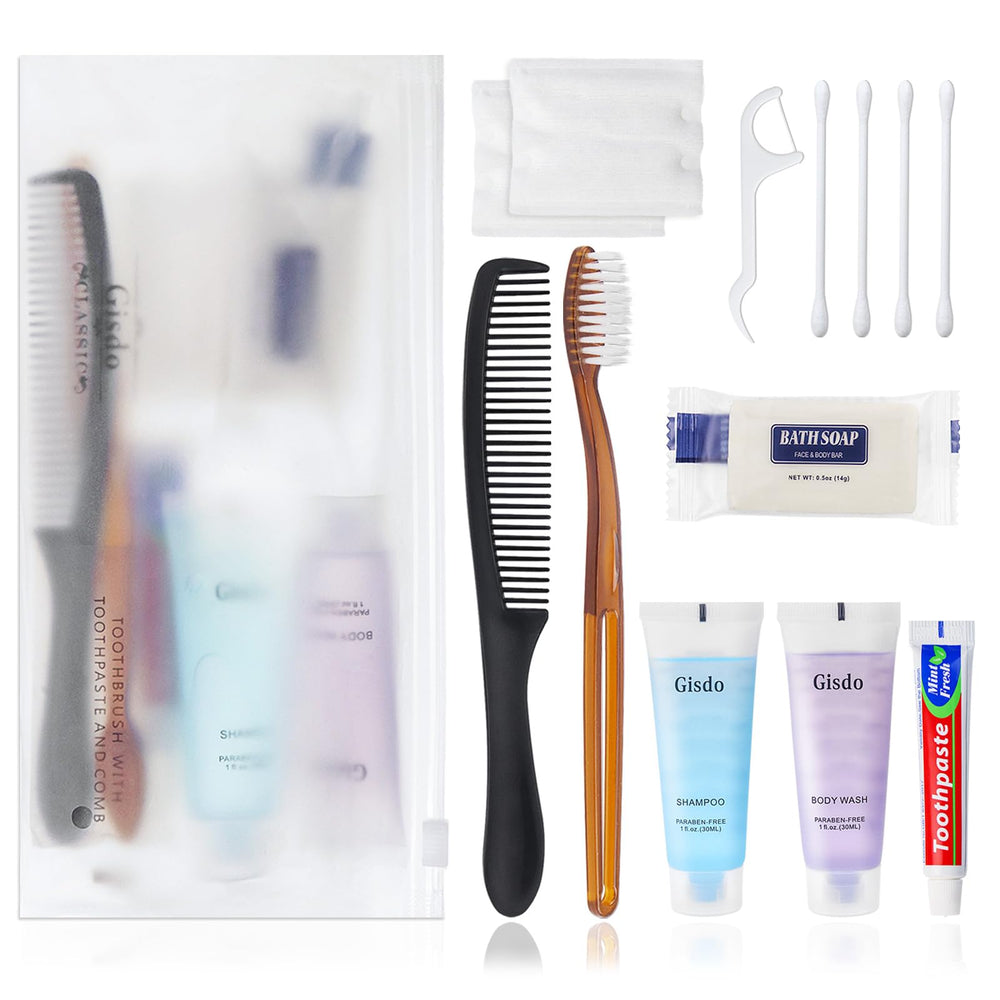 Ensemble hygiène Gisdo universel pour hommes et femmes