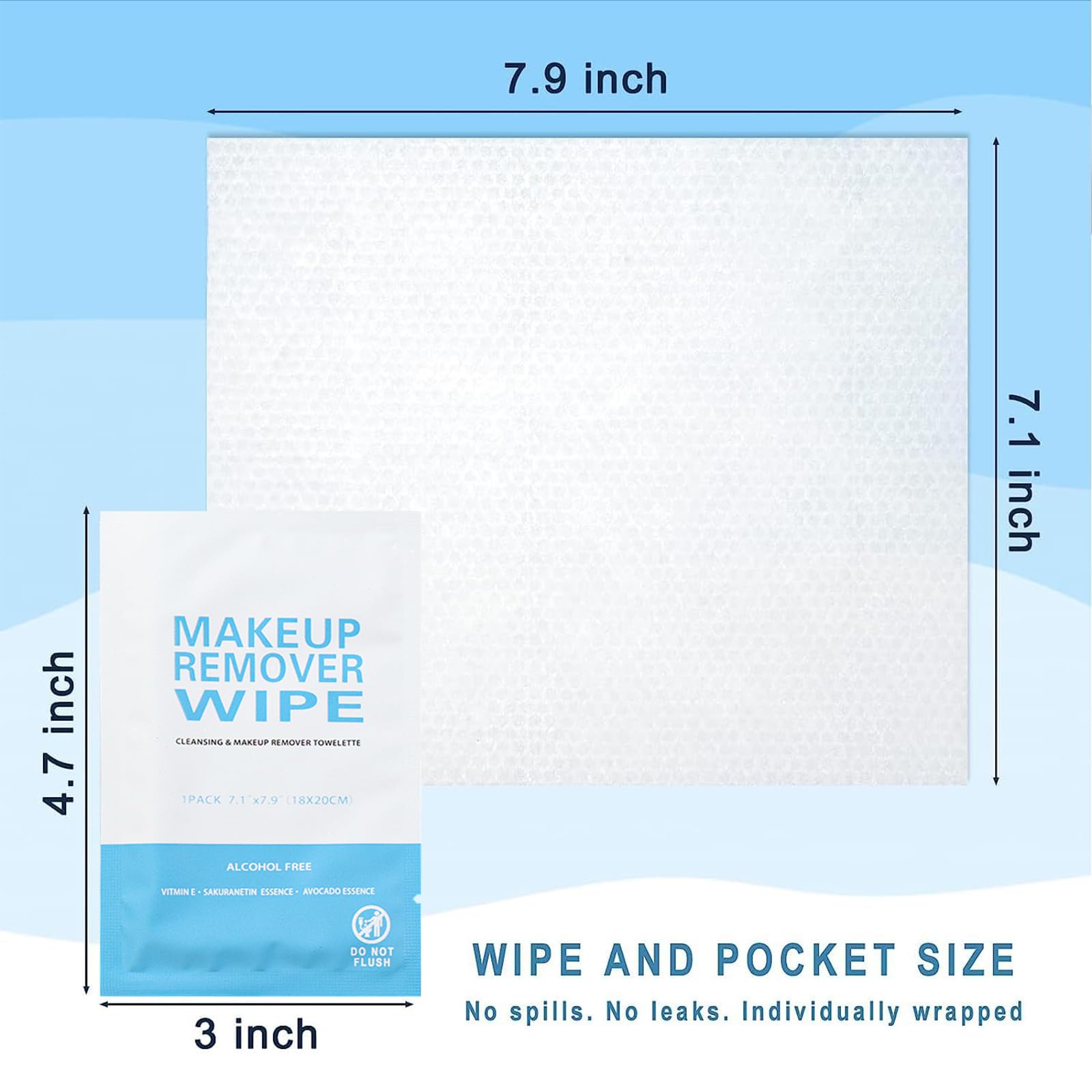 Lingettes Gisdo à emporter pour voyage ou événement.