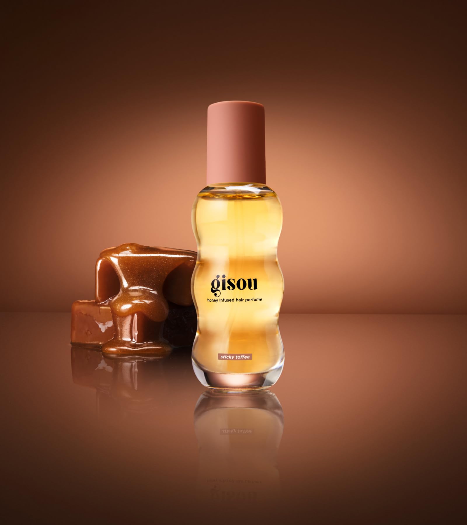 Gisou Brume Cheveux en application spray léger apportant brillance