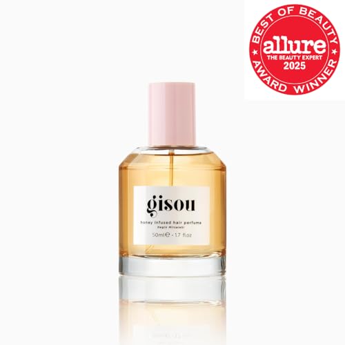 Gisou parfum capillaire miel, pulvérisation douce et précise