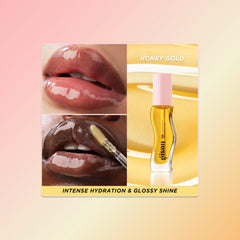 Gisou Hydratation intense – fini brillant, effet naturel.