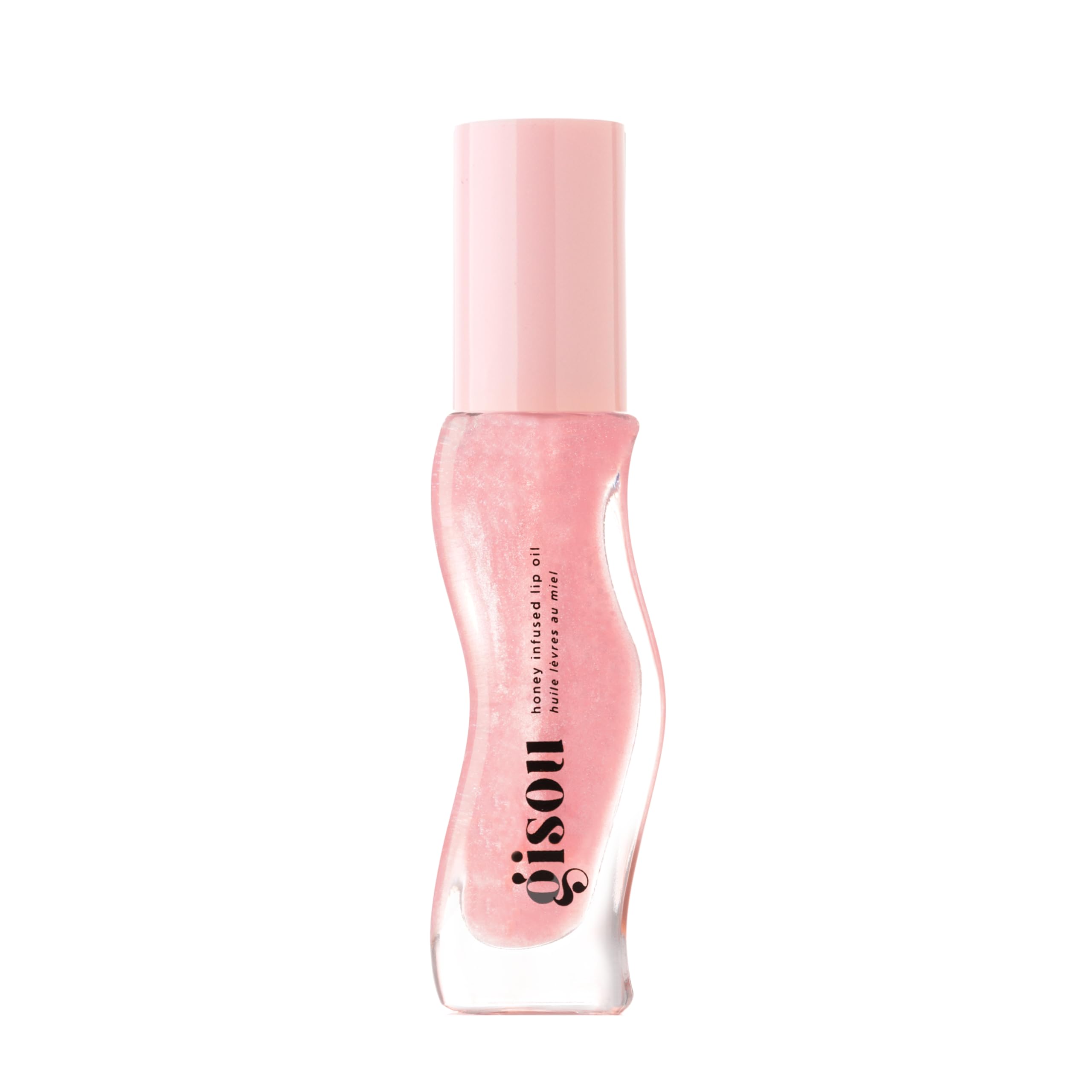 Flacon Gisou Huile Lèvres Infusée au Miel hydrate durablement les lèvres.