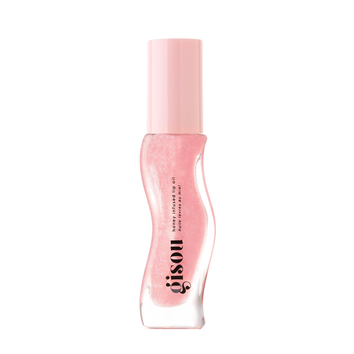 Flacon Gisou Huile Lèvres Infusée au Miel hydrate durablement les lèvres.