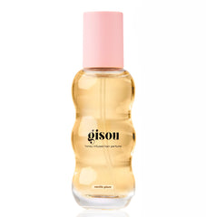Parfum capillaire Gisou Mini Glaçage Vanille, douceur durable sur les cheveux.