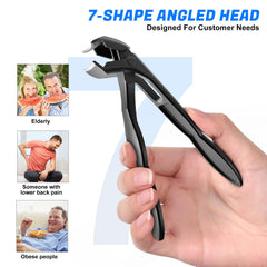 GJNL coupe-ongles-45-degres-incline: taillage précis des ongles incarnés.