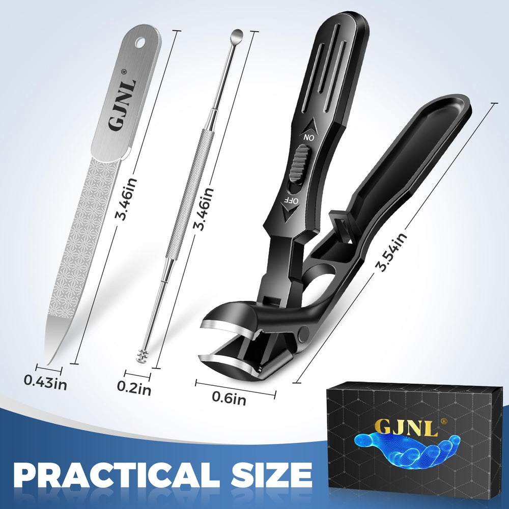 GJNL coupe-ongles épais adapté pour ongles épais et difficiles