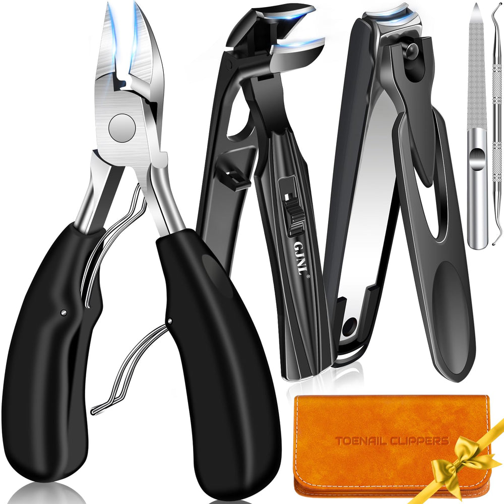 GJNL coupe-ongles grande-ouverture pour ongles épais, coupe facile et précise.