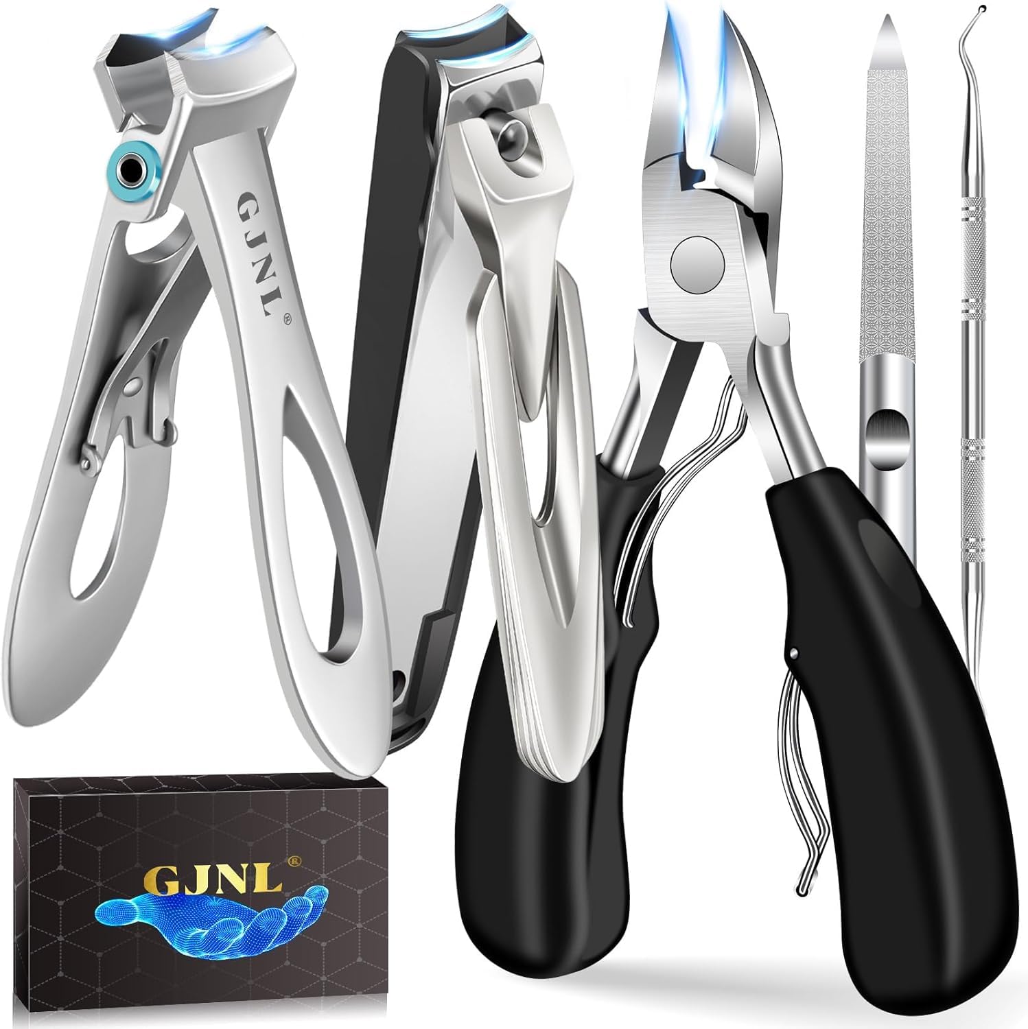 GJNL coupe-ongles pieds 37mm: coupe nette des ongles épais.