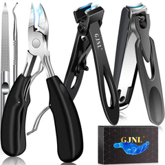 GJNL coupe-ongles pour seniors avec ouverture 37 mm pour ongles épais.