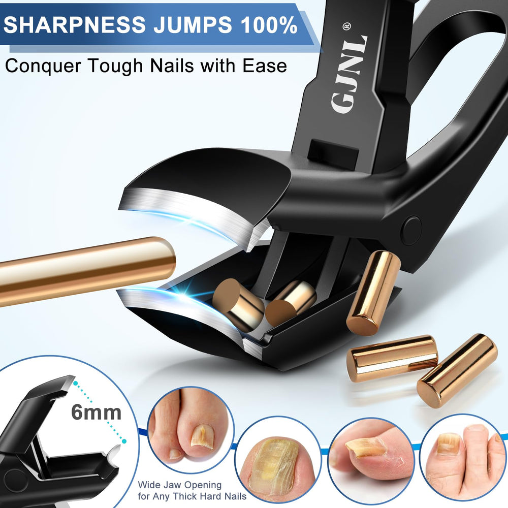 GJNL coupe-ongles lame-acier-inox, coupe nette et durable.