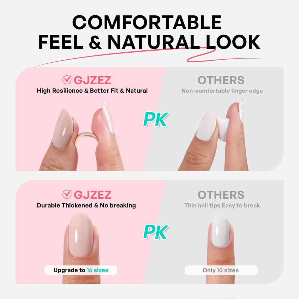 GJZEZ Colle-ongles, appli rapide pour une pose fiable