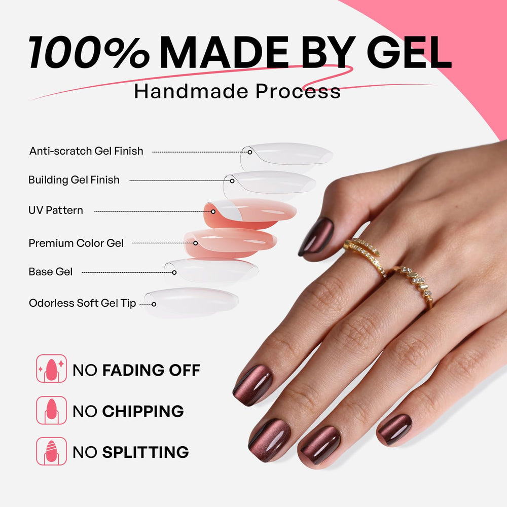 GJZEZ colle pour ongles pour une tenue durable.