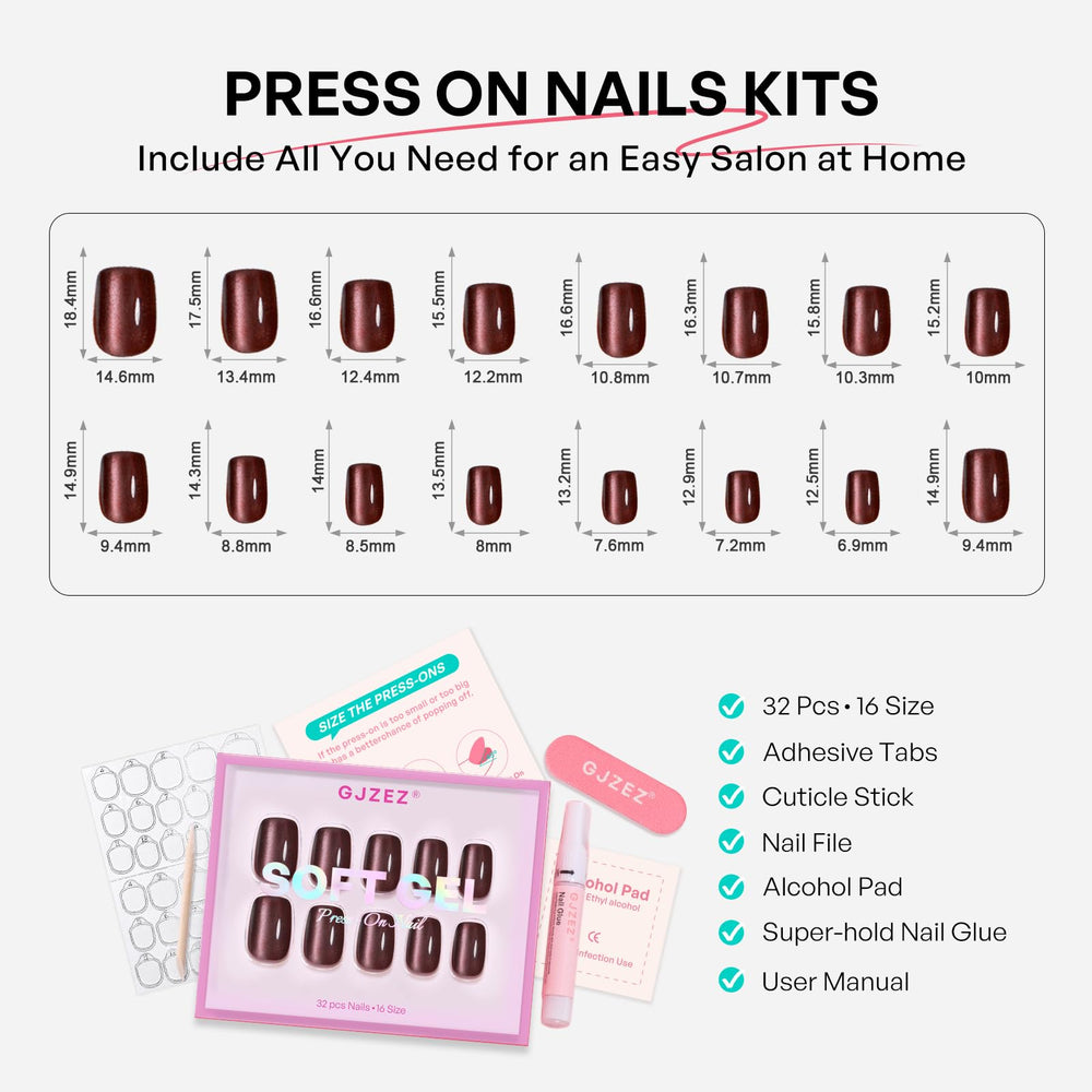 GJZEZ pad alcool pour nettoyer et préparer les ongles.