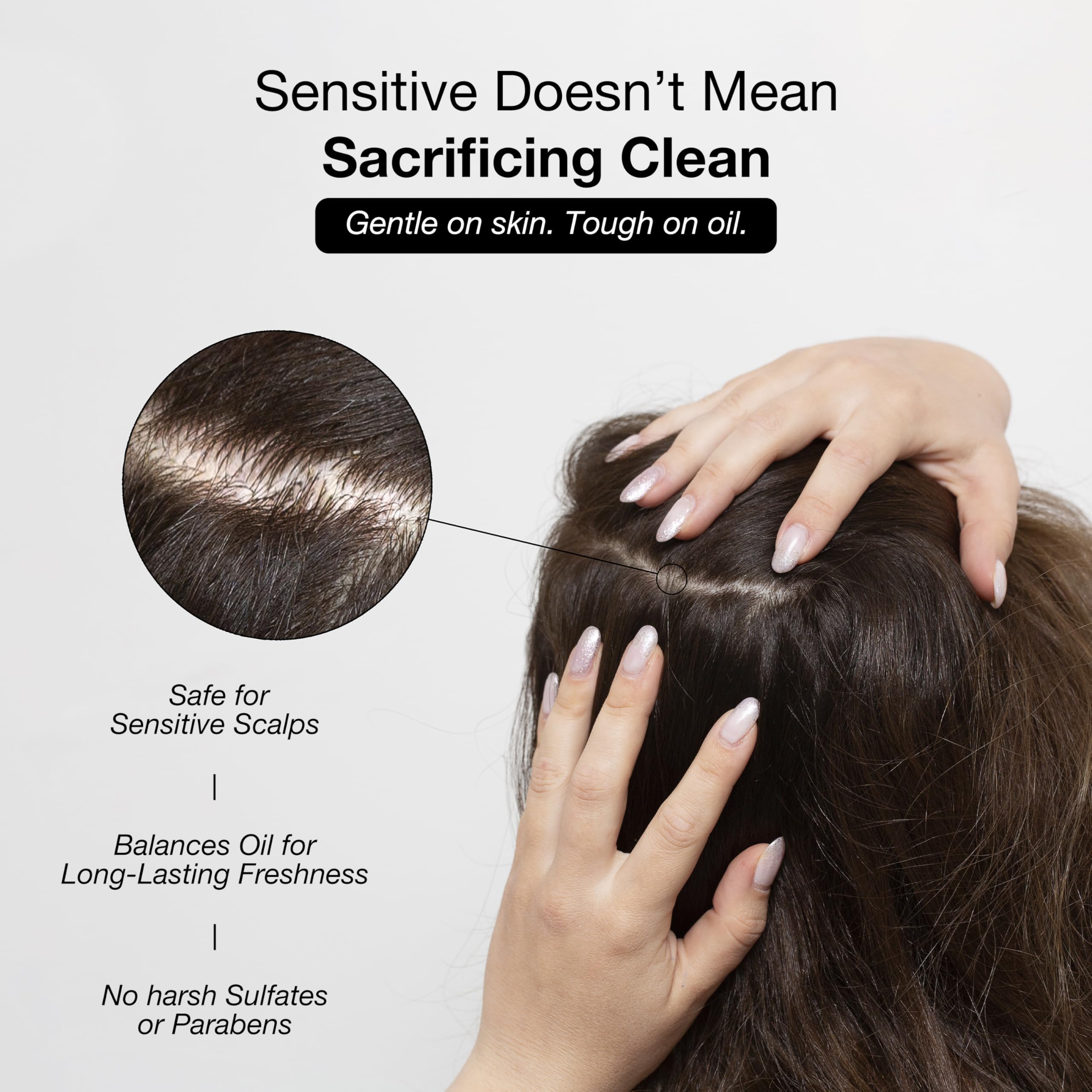 GK HAIR Brillance et douceur après usage – cheveux visiblement plus lisses et sains.