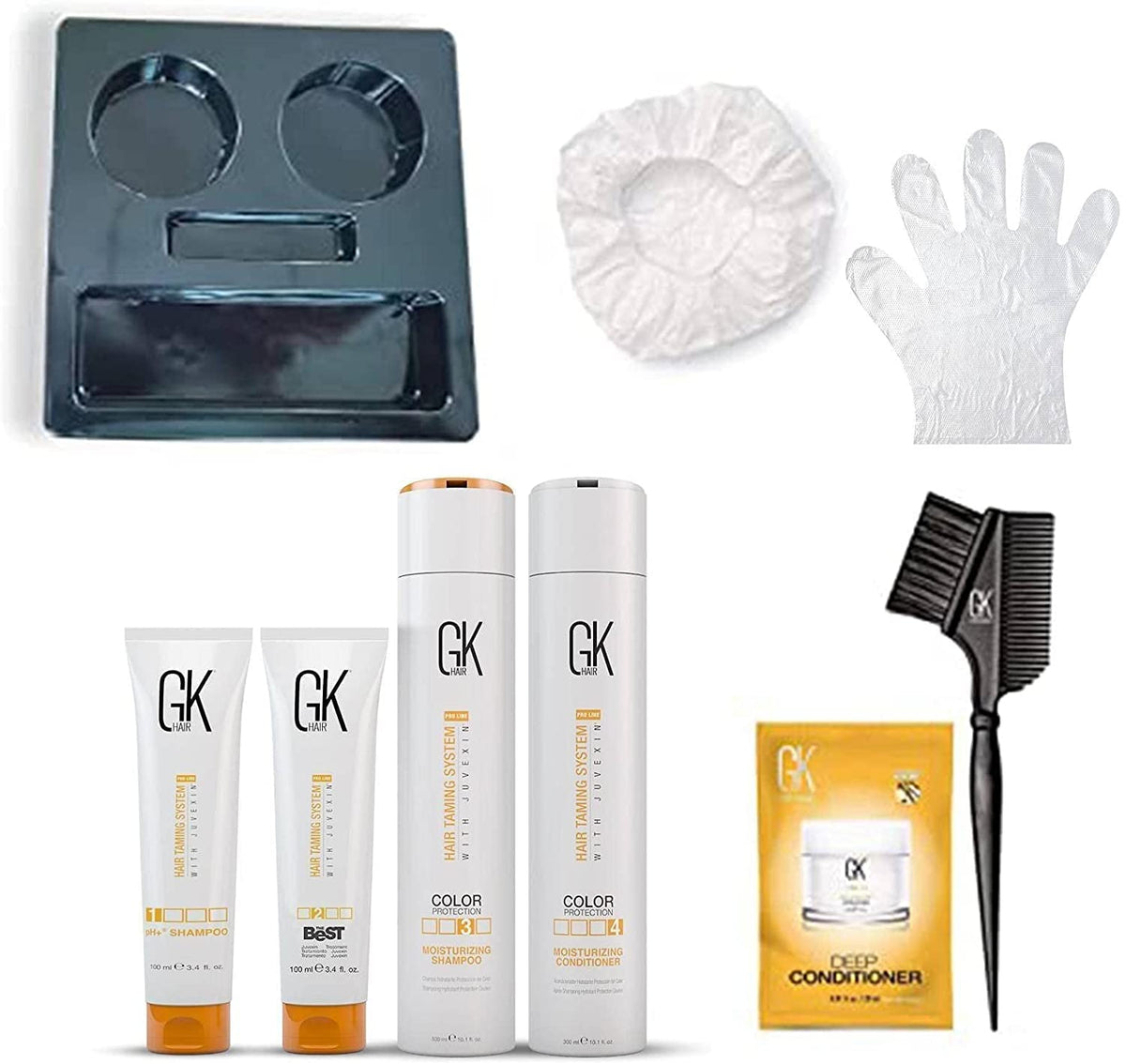 GK Hair Le Meilleur Kit Lissage – cheveux lisses et sans frisottis