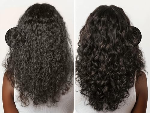 GK HAIR Shampoing sans sulfates, nettoyage délicat et couleur préservée.