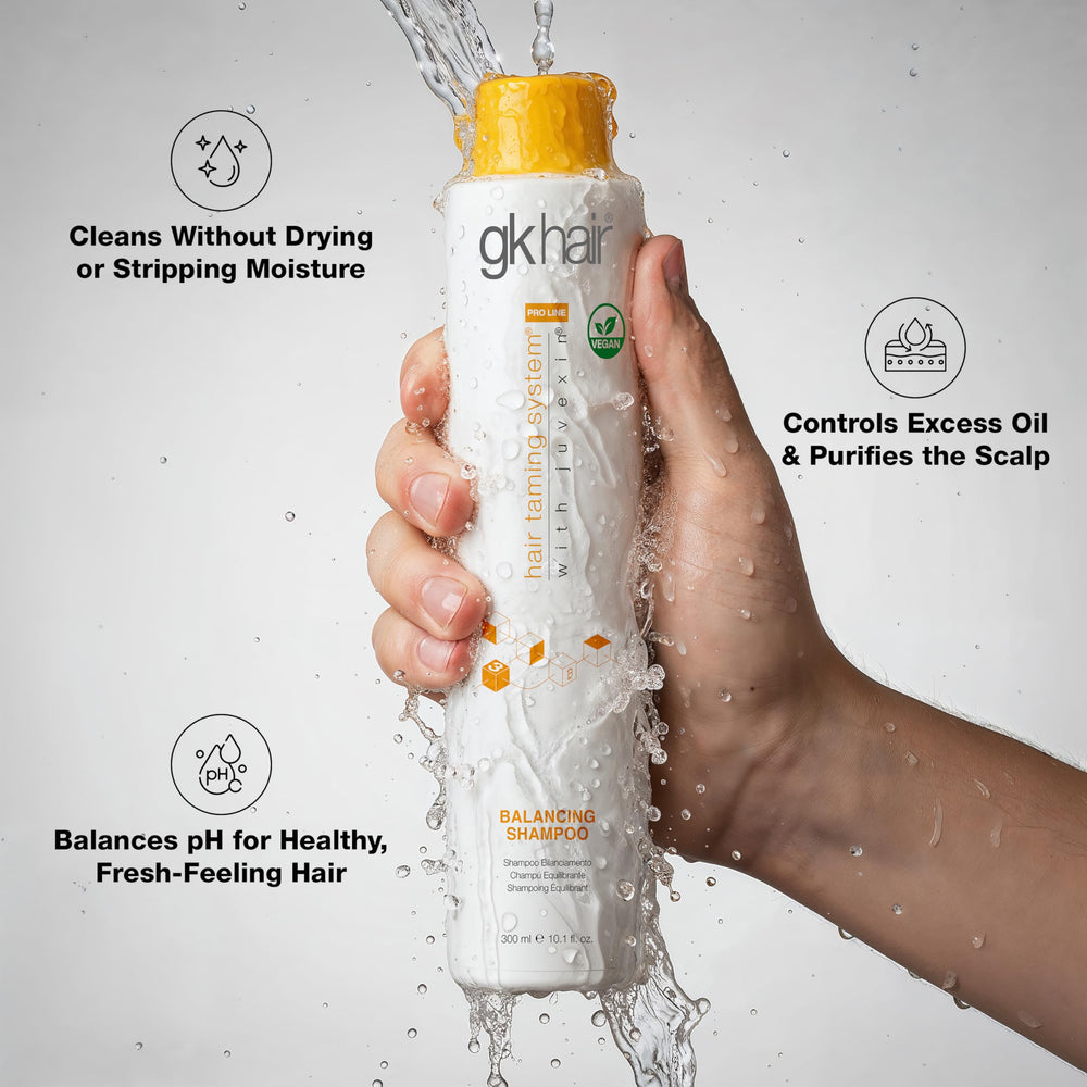 GK Hair Shampoing équilibre – cheveux sensibles lavés en douceur