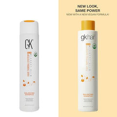 GK Hair Shampoing équilibre – flacon avec huile d’argan pour brillance naturelle