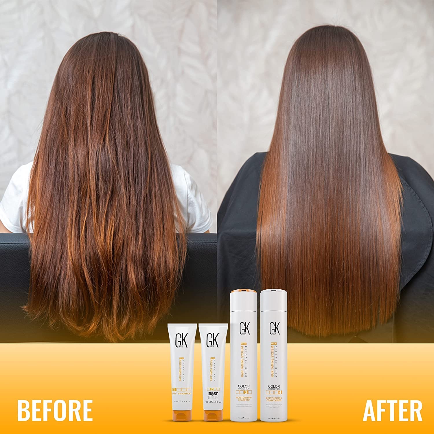 GK Hair Traitement kératine Le Meilleur – lissage durable et revitalisation des cheveux