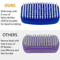 Gros plan sur les brins en nylon, durables et résistants.