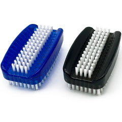 Brosse GKETN double-face pour ongles, nettoyage précis des contours.